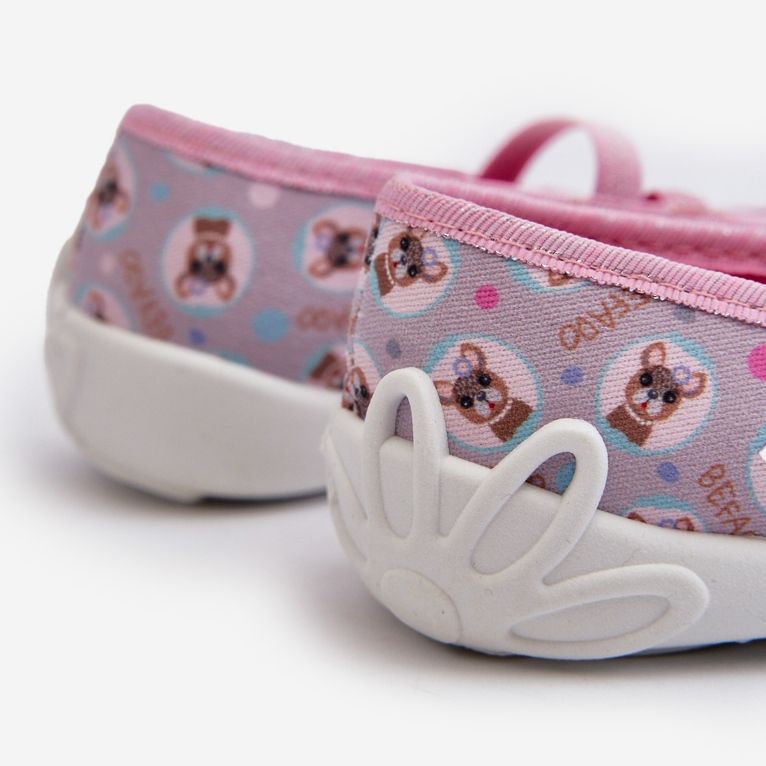 Befado 116Y325 Papuci de balerină roz 2