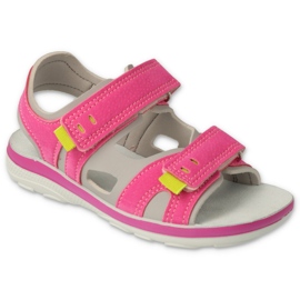 Pantofi copii Befado 066X100 roz 1 Pantofi copii Befado 066X100 roz 1