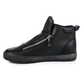 Lgm Adidași înalți cu fermoar negru 1