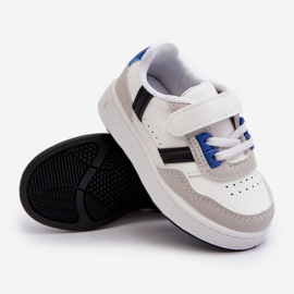 Pantofi sport clasici pentru copii Marlin alb și albastru 2 Pantofi sport clasici pentru copii Marlin alb și albastru 2