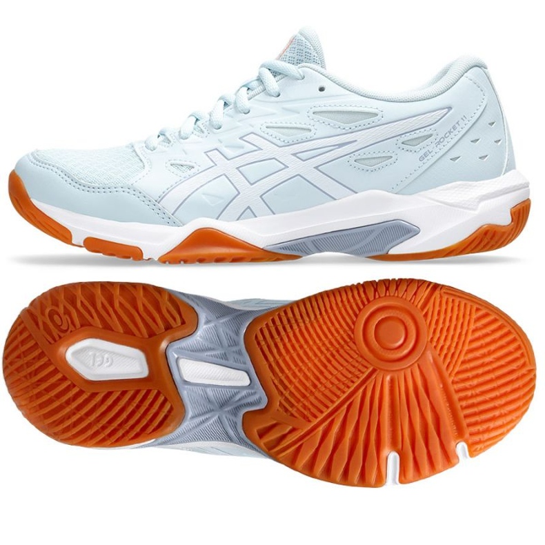 Pantofi de volei Asics Upcourt 6 W 1072A093 020 albastru 1