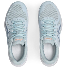 Pantofi de volei Asics Upcourt 6 W 1072A107 020 albastru 4