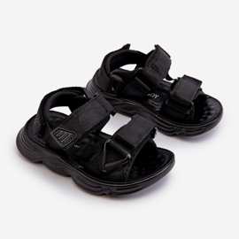 Sandale pentru copii cu inchidere Velcro, Black Orretta negru 1 Sandale pentru copii cu inchidere Velcro, Black Orretta negru 1