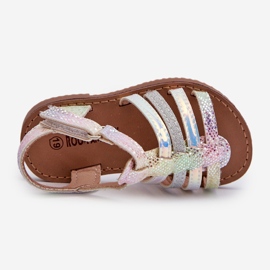 Sandale Gladiator Copii Prinse cu Velcro, Multicolor Radovia 2