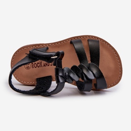 Sandale copii cu inchidere Velcro, Negru, Sarniema 2 Sandale copii cu inchidere Velcro, Negru, Sarniema 2