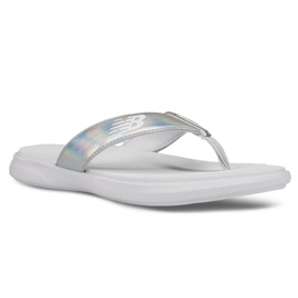 Șlapi New Balance SWT340A2 argint 1