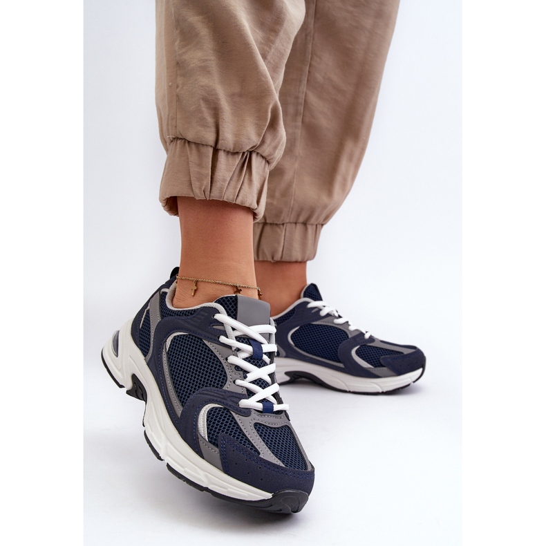 Pantofi de damă pantofi sport bleumarin Kildia albastru 2