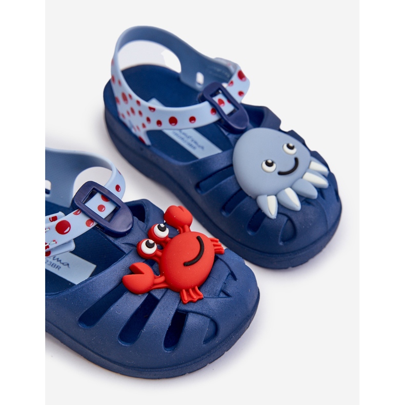 Sandale Velcro Copii 83486 Ipanema Summer Xiii Baby Blue albastru 2 Sandale Velcro Copii 83486 Ipanema Summer Xiii Baby Blue albastru 2