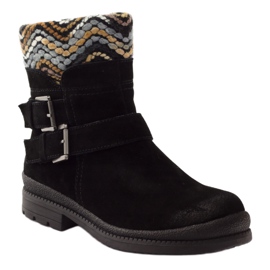 Muncitori izolati din piele Filippo 392 negru 1