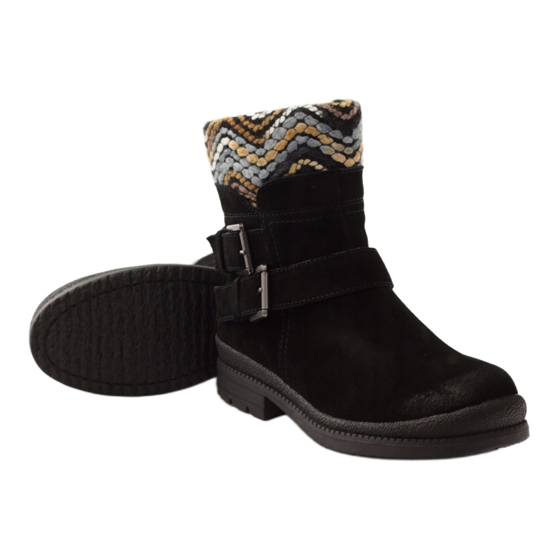 Muncitori izolati din piele Filippo 392 negru 3