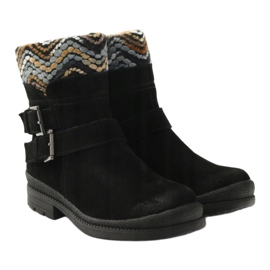 Muncitori izolati din piele Filippo 392 negru 4