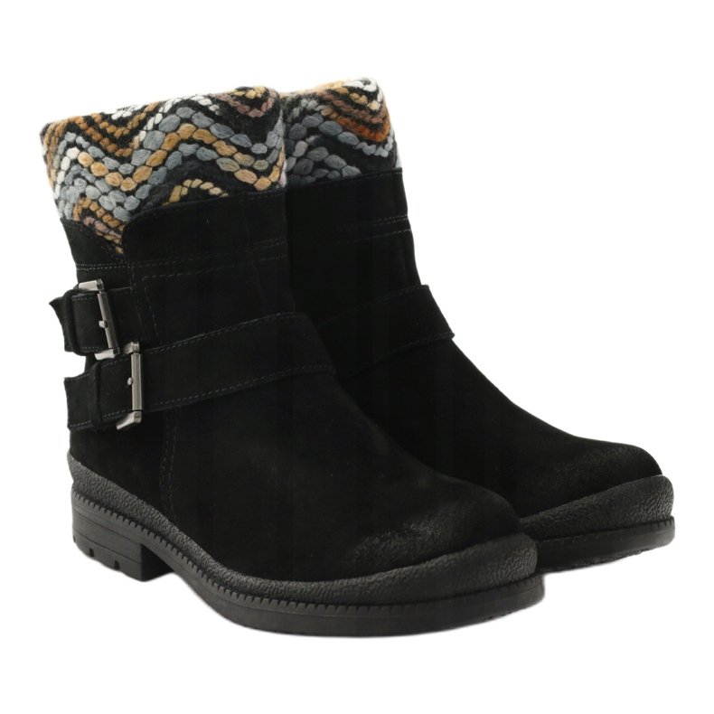 Muncitori izolati din piele Filippo 392 negru 4