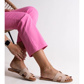 Flip-flops Juma clasici bej 1