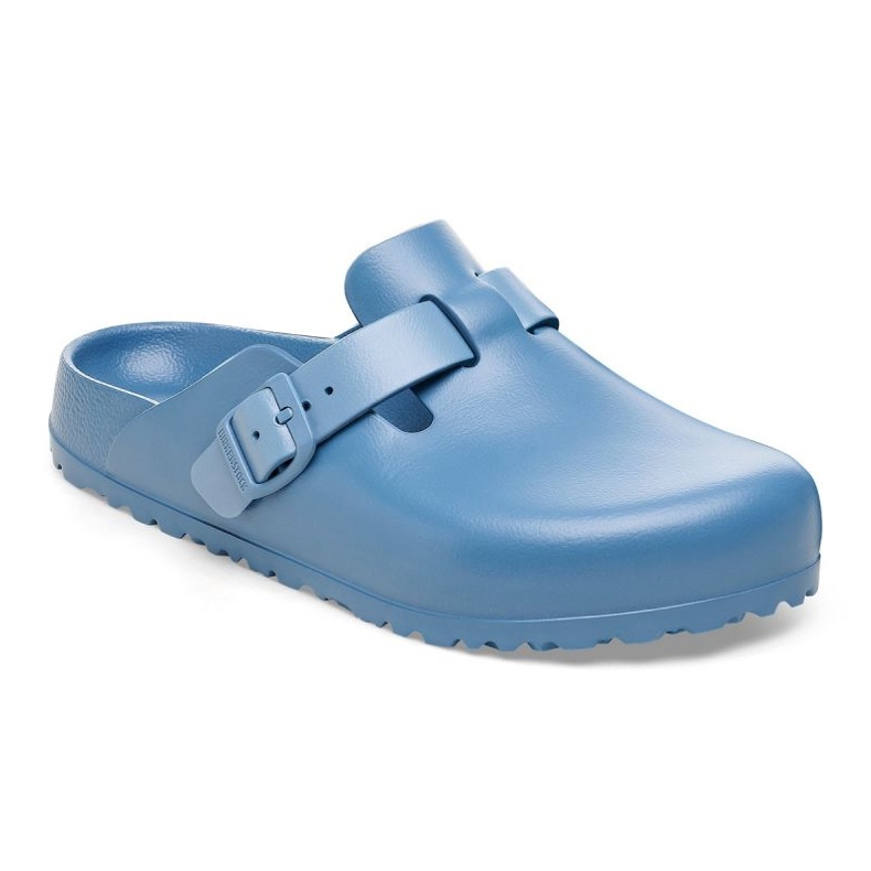 Slapi Birkenstock Boston Eva W 1027259 albastru 1