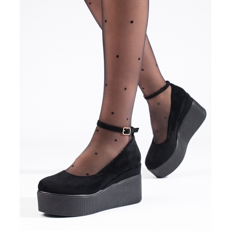 Pompe cu pană negre negru 1