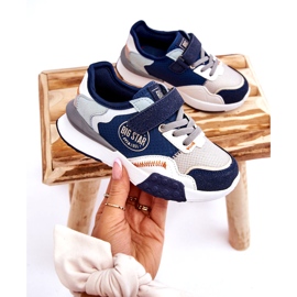 Sistem de spumă de memorie pentru copii pentru copii Big Star LL374225 Navy Blue albastru 3