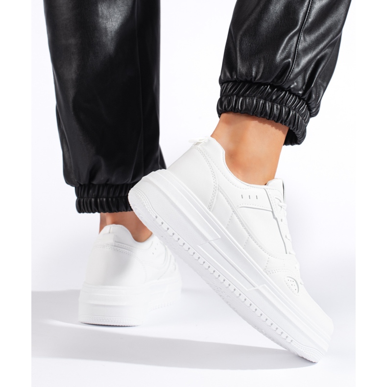 Pantofi sport și adidași de damă albi 2