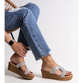 Catâri cu pană argintie cu zirconi Antuanet 1