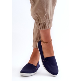 News Adidași Slip-On Women’s Blue Blue 24TX02-7655 albastru 4