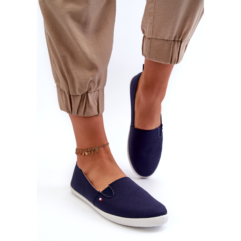 News Adidași Slip-On Women’s Blue Blue 24TX02-7655 albastru 2