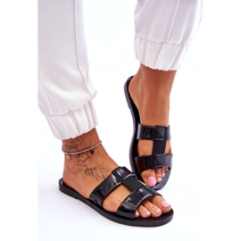 FLIP -FLIP -FLOPS VEGAN pentru femei Zaxy JJ285263 Negru 4