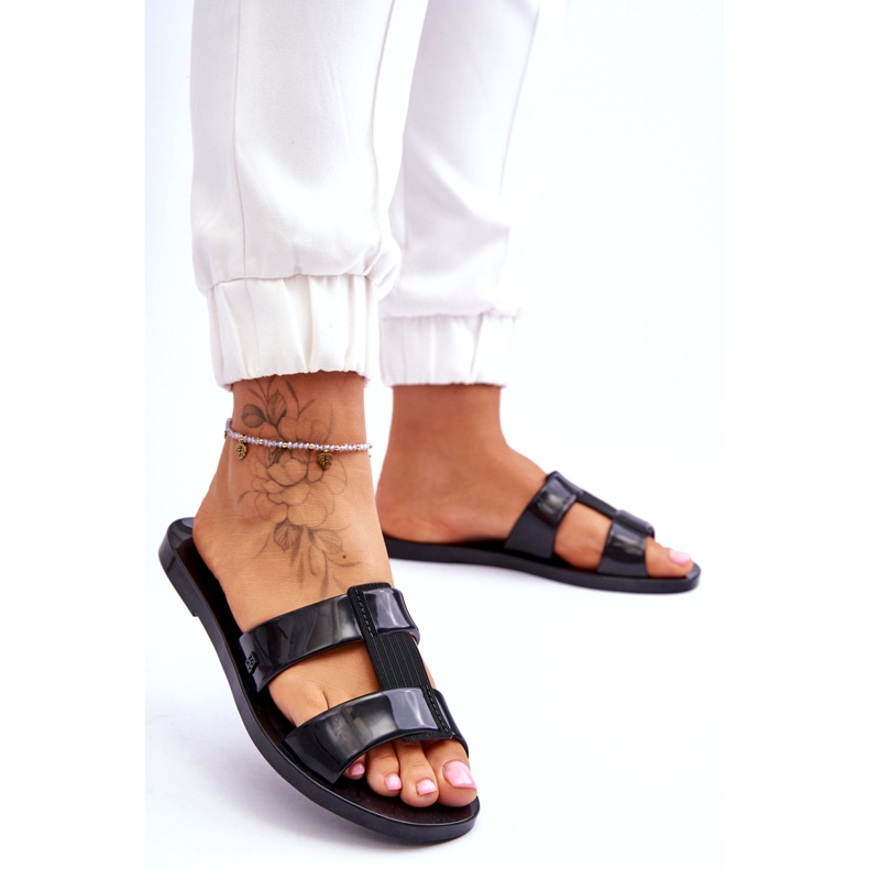 FLIP -FLIP -FLOPS VEGAN pentru femei Zaxy JJ285263 Negru 3
