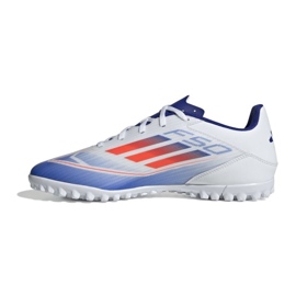 Pantofi de fotbal Adidas F50 Club Tf IF1348 alb 1