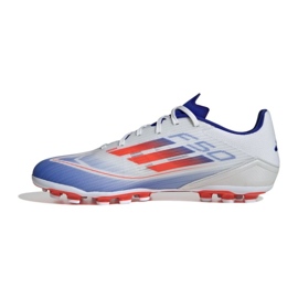 Pantofi de fotbal adidas F50 League 2G/3G Ag IF1330 alb 1