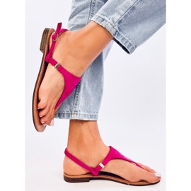 Șlapi Lapey Fuchsia roz 5