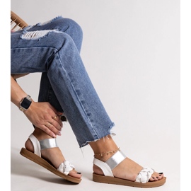 Sandale Aldona albe 1