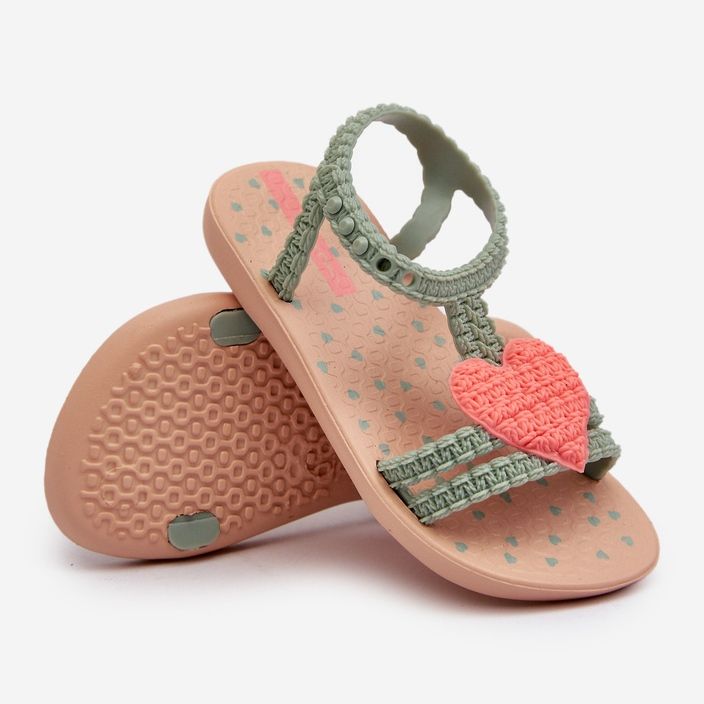 Sandale Copii Cu Inimă 81997 Ipanema My First Baby Green verde 1