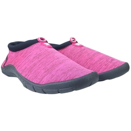 Pantofi de apă ProWater PRO-24-48-034L roz trandafiri și violete 1