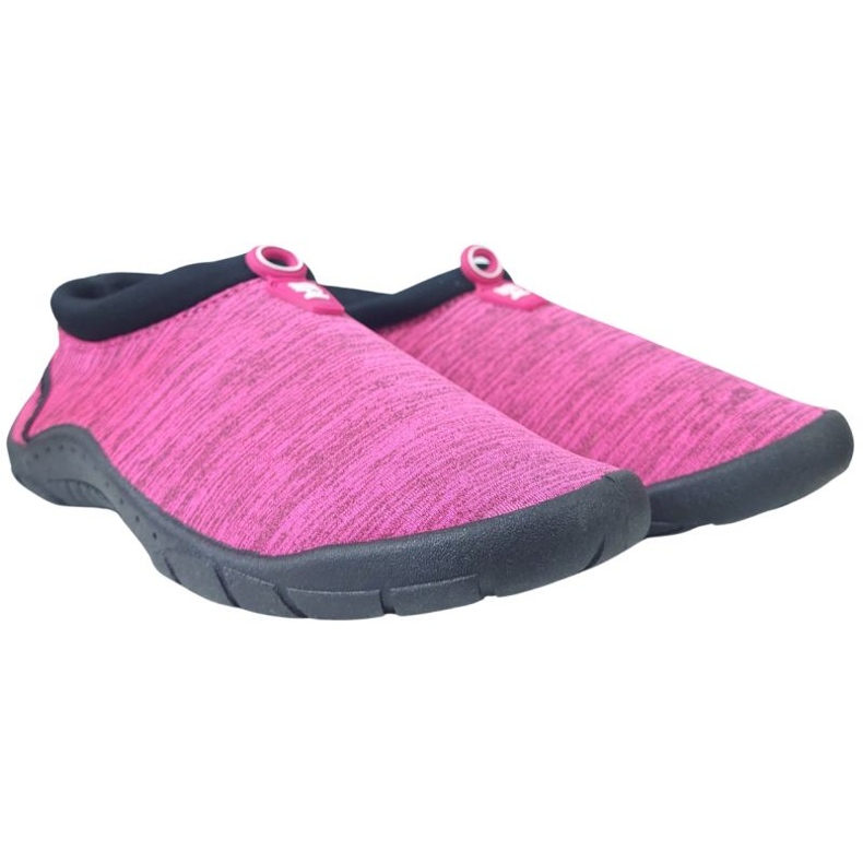 Pantofi de apă ProWater PRO-24-48-034L roz trandafiri și violete 1