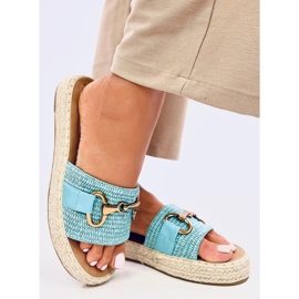 Șlapi Maters espadrile albastru 3
