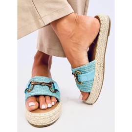 Șlapi Maters espadrile albastru 2