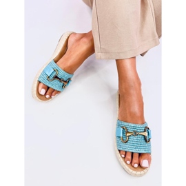 Șlapi Maters espadrile albastru 5