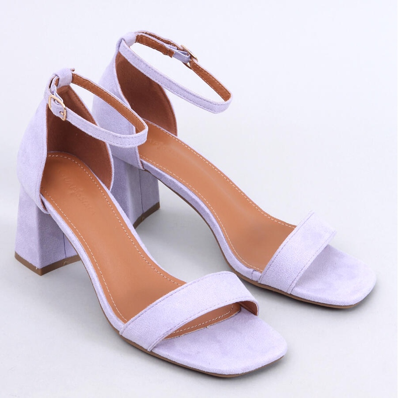 Sandale cu toc inalt Gaseti Lila violet 1 Sandale cu toc inalt Gaseti Lila violet 1