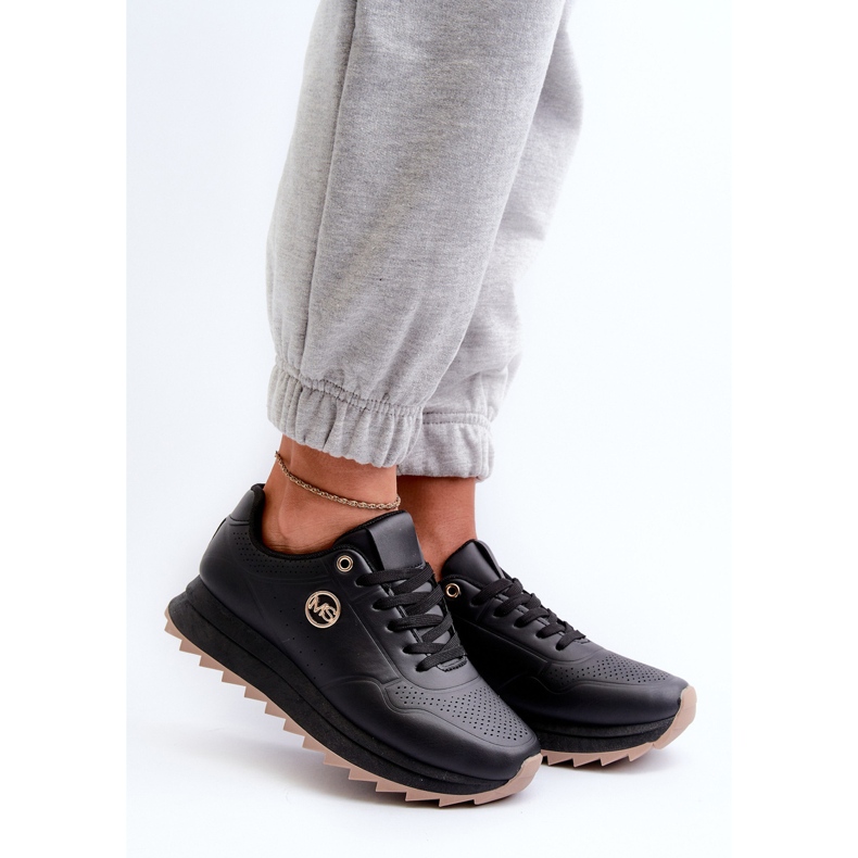 Pantofi de damă cu platformă Negru Rottiana 1