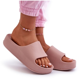 Flip-flops de damă roz Airaplea Foam Platform 12