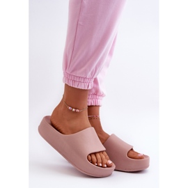 Flip-flops de damă roz Airaplea Foam Platform 6