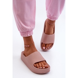 Flip-flops de damă roz Airaplea Foam Platform 8
