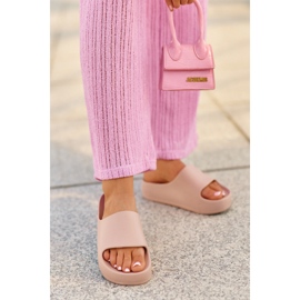 Flip-flops de damă roz Airaplea Foam Platform 1