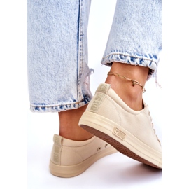 Pantofi de damă Smooth Low Big Star LL274061 Bej 3