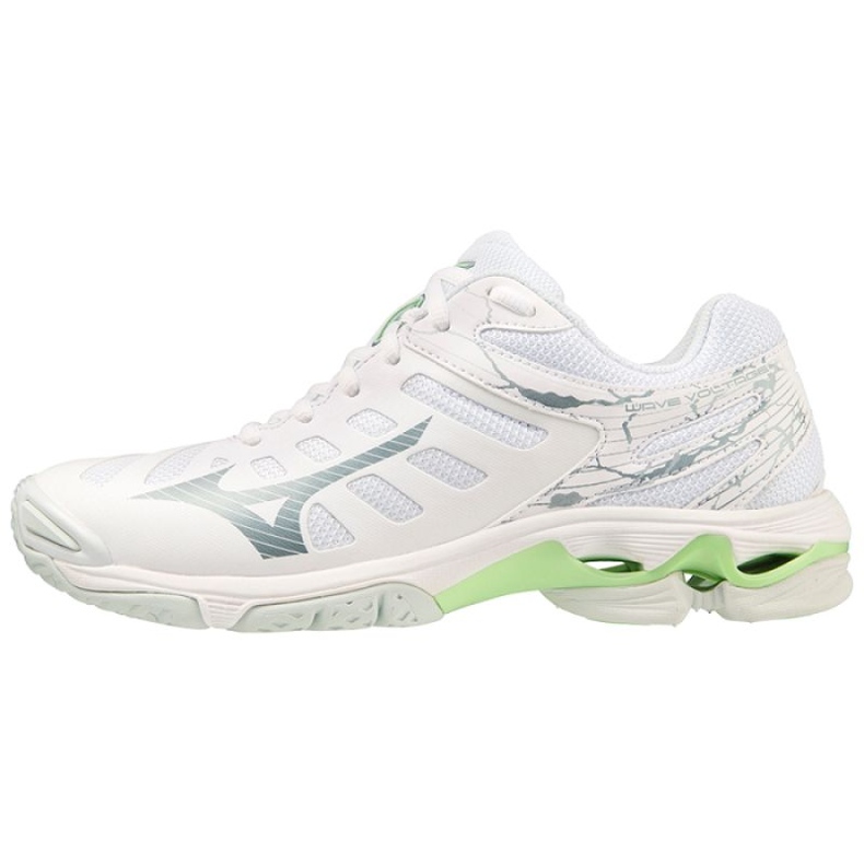 Pantofi de volei Mizuno Wave Voltage V1GC216037 alb 1