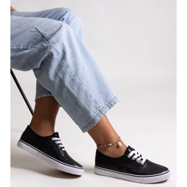 Tenisi Merri negri strălucitori negru 1