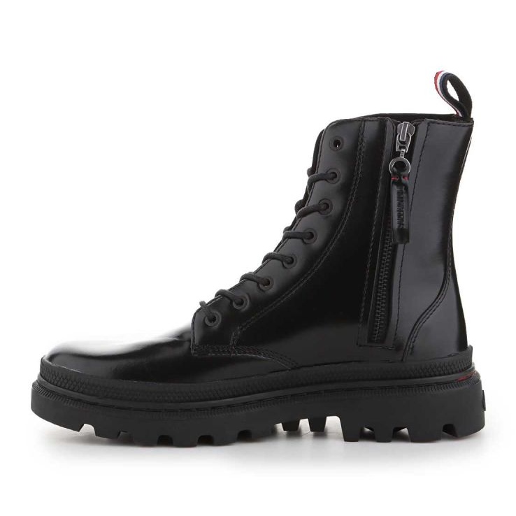 Cizme Palladium Pallatrooper Off 77204-010-M, negre negru 3 Cizme Palladium Pallatrooper Off 77204-010-M, negre negru 3