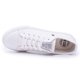 Adidași pentru bărbați Low Big Star White V174347 alb 2