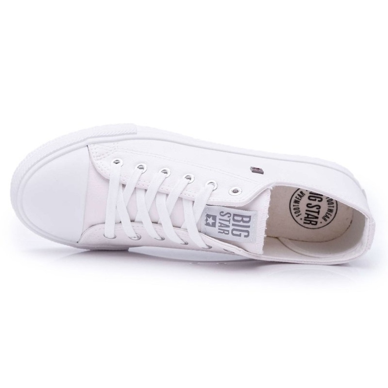 Adidași pentru bărbați Low Big Star White V174347 alb 2