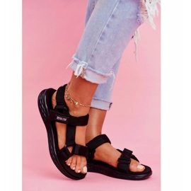 Sandale de damă Big Star Black FF274A600 negre negru 4