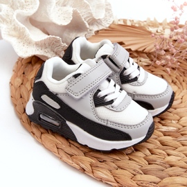 Adidași sportivi sportivi Velcro gri 4